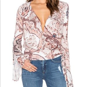 Free People Fiona’s Wrap Top
